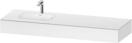 Duravit Studio F. A. Porsche Collection Ankastre lavabo tezgahlı dolap ünitesi ile birlikte 1600 x 550 mm