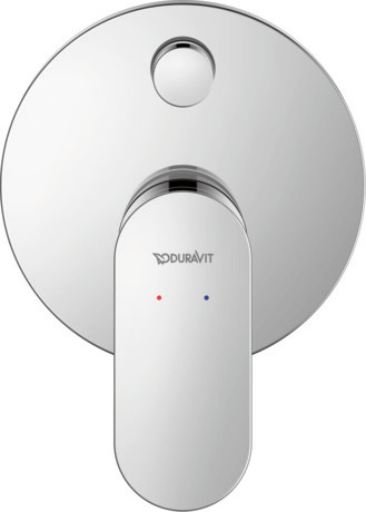 Duravit Wave Ankastre duş bataryası 125 x 89 mm