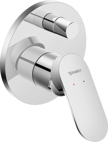 Duravit Wave Ankastre duş bataryası 125 x 89 mm