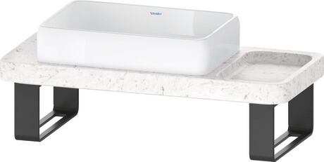 Duravit Studio F. A. Porsche Collection Lavabo tezgah ve tezgah desteği ile birlikte 1000 x 450 mm