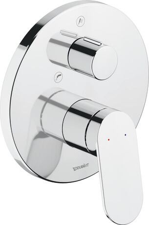 Duravit Wave Ankastre küvet bataryası 170 x 92 mm