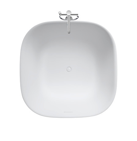 Duravit Zencha Freestanding küvet 1250 x 1250 mm