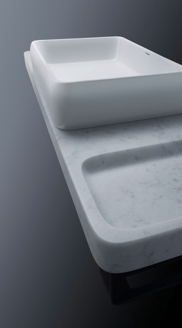 Duravit Studio F. A. Porsche Collection Lavabo tezgah ile birlikte 1000 x 410 mm