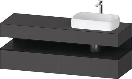 Duravit Studio F. A. Porsche Collection Asma dolap ünitesi 1600 x 550 mm