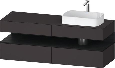 Duravit Studio F. A. Porsche Collection Asma dolap ünitesi 1600 x 550 mm