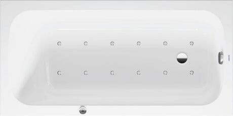 Duravit Studio F. A. Porsche Collection Einbau-Whirlwanne 1500 x 750 mm