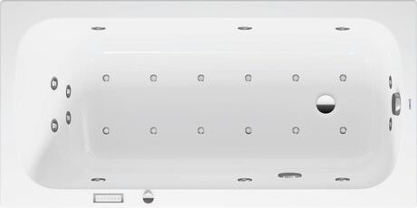 Duravit Studio F. A. Porsche Collection Einbau-Whirlwanne 1500 x 750 mm