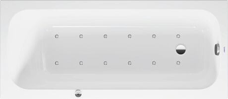 Duravit Studio F. A. Porsche Collection Einbau-Whirlwanne 1600 x 700 mm