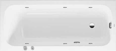 Duravit Studio F. A. Porsche Collection Einbau-Whirlwanne 1600 x 700 mm