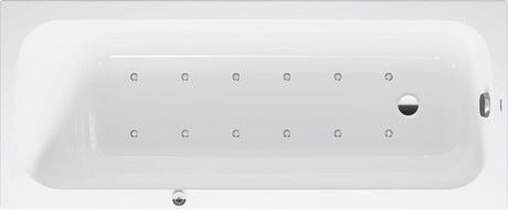 Duravit Studio F. A. Porsche Collection Einbau-Whirlwanne 1700 x 700 mm