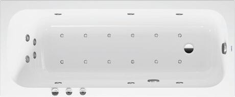 Duravit Studio F. A. Porsche Collection Einbau-Whirlwanne 1700 x 700 mm