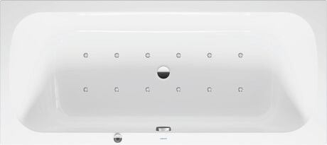 Duravit Studio F. A. Porsche Collection Einbau-Whirlwanne 1800 x 800 mm