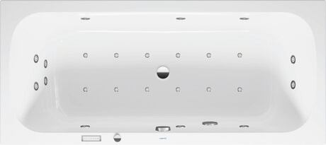 Duravit Studio F. A. Porsche Collection Einbau-Whirlwanne 1800 x 800 mm