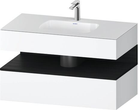 Duravit Studio F. A. Porsche Collection Ankastre lavabo tezgahlı dolap ünitesi ile birlikte 1000 x 550 mm