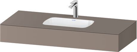 Duravit Studio F. A. Porsche Collection Ankastre lavabo tezgahlı dolap ünitesi ile birlikte 1200 x 550 mm