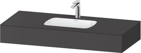 Duravit Studio F. A. Porsche Collection Ankastre lavabo tezgahlı dolap ünitesi ile birlikte 1200 x 550 mm