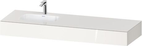 Duravit Studio F. A. Porsche Collection Ankastre lavabo tezgahlı dolap ünitesi ile birlikte 1600 x 550 mm