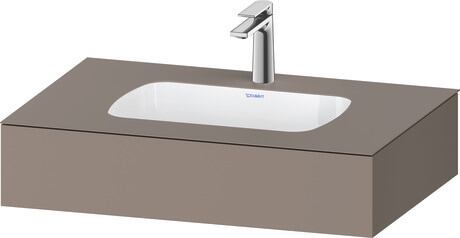 Duravit Studio F. A. Porsche Collection Ankastre lavabo tezgahlı dolap ünitesi ile birlikte 800 x 550 mm