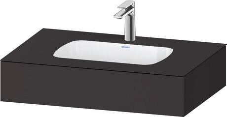 Duravit Studio F. A. Porsche Collection Ankastre lavabo tezgahlı dolap ünitesi ile birlikte 800 x 550 mm
