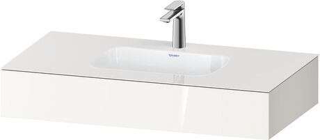 Duravit Studio F. A. Porsche Collection Ankastre lavabo tezgahlı dolap ünitesi ile birlikte 1000 x 550 mm