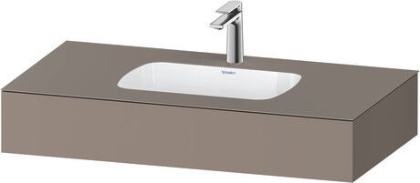 Duravit Studio F. A. Porsche Collection Ankastre lavabo tezgahlı dolap ünitesi ile birlikte 1000 x 550 mm