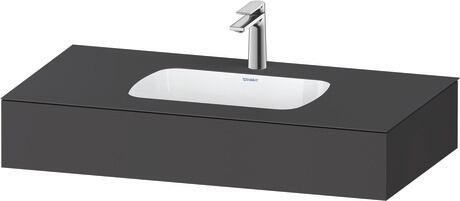 Duravit Studio F. A. Porsche Collection Ankastre lavabo tezgahlı dolap ünitesi ile birlikte 1000 x 550 mm