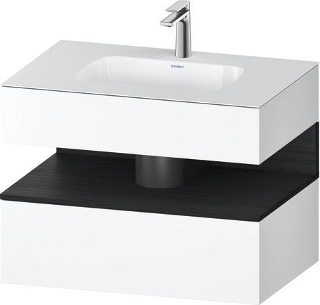 Duravit Studio F. A. Porsche Collection Ankastre lavabo tezgahlı dolap ünitesi ile birlikte 800 x 550 mm
