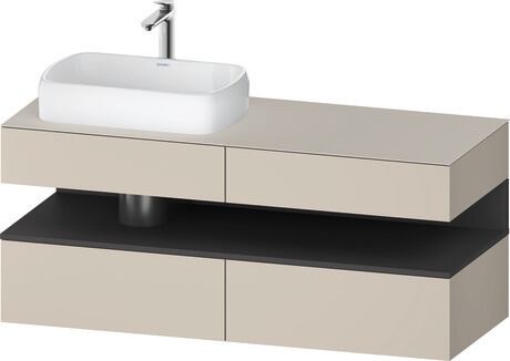 Duravit Studio F. A. Porsche Collection Asma dolap ünitesi 1400 x 550 mm