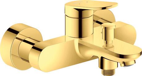 Duravit Wave Sıvaüstü küvet bataryası 216 x 198 mm
