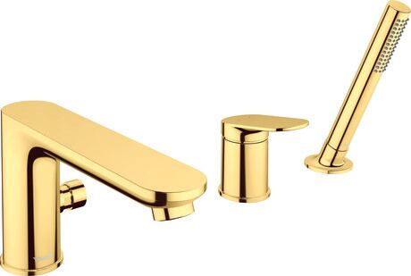 Duravit Wave 3 delikli küvet bataryası 240 x 248 mm