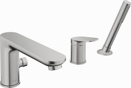 Duravit Wave 3 delikli küvet bataryası 240 x 248 mm