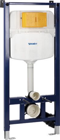 Duravit DuraSystem® WC için gömme rezervuar alçıpan duvar Basic 126 x 500 mm