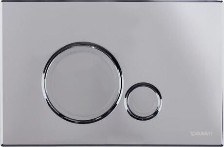 Duravit DuraSystem® WC için mekanik kumanda paneli Beta 120 6.5 x 230 mm
