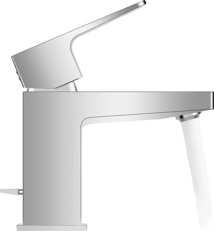 Duravit Manhattan Tek kollu lavabo bataryası S 48 x 135 mm