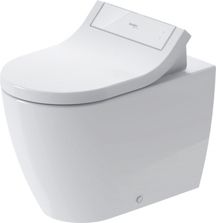 Duravit Bento Starck Box Akıllı klozet kapağı için yerden klozet 370 x 600 mm