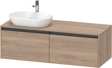 Duravit Ketho.2 Asma dolap ünitesi 1400 x 550 mm