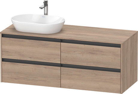 Duravit Ketho.2 Asma dolap ünitesi 1400 x 550 mm
