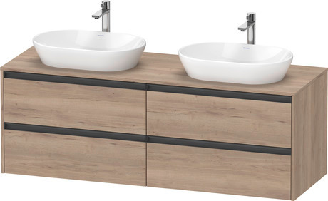 Duravit Ketho.2 Asma dolap ünitesi 1600 x 550 mm