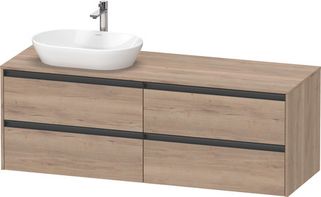 Duravit Ketho.2 Asma dolap ünitesi 1600 x 550 mm