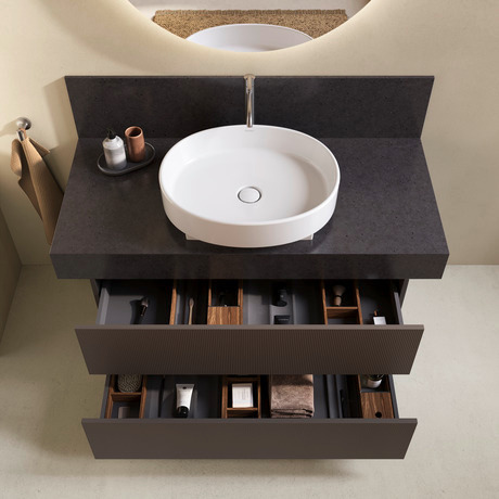 Duravit Universal Light and mirror Ayna Ø 900 mm