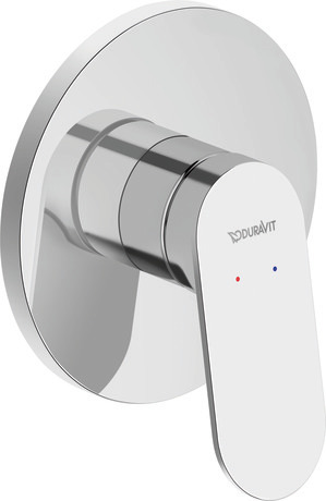 Duravit Wave Ankastre duş bataryası 125 x 88 mm
