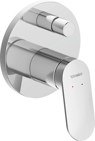 Duravit Wave Ankastre duş bataryası 125 x 89 mm