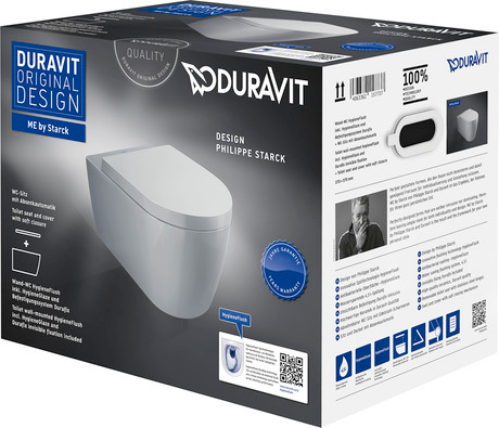 Duravit ME by Starck Asma klozet set kutusu 370 x 570 mm