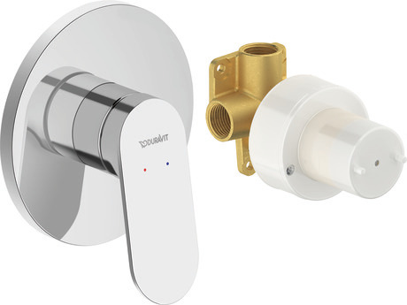 Duravit Wave Ankastre duş bataryası 125 x 88 mm