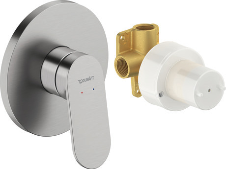 Duravit Wave Ankastre duş bataryası 125 x 88 mm