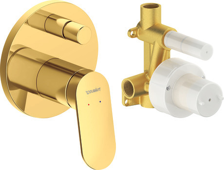 Duravit Wave Ankastre duş bataryası 125 x 89 mm