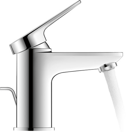 Duravit Wave Tek kollu lavabo bataryası S FreshStart 52 x 139 mm