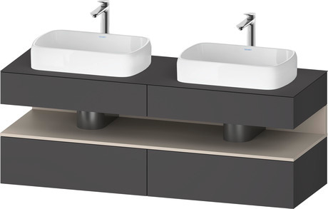 Duravit Studio F. A. Porsche Collection Asma dolap ünitesi 1600 x 550 mm