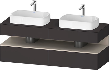 Duravit Studio F. A. Porsche Collection Asma dolap ünitesi 1600 x 550 mm