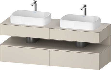 Duravit Studio F. A. Porsche Collection Asma dolap ünitesi 1600 x 550 mm
